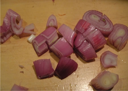 Chopped Shallots