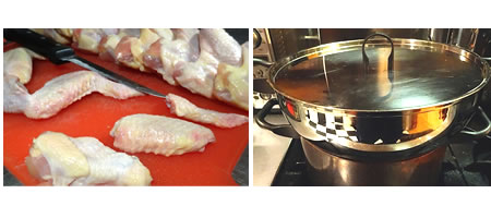 Chicken Wings - Double Boiler