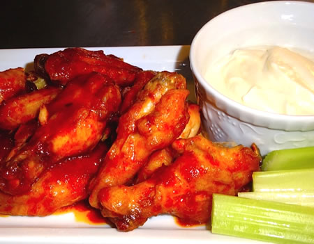 Red Hot Pepper Jam Buffalo Chicken Wings