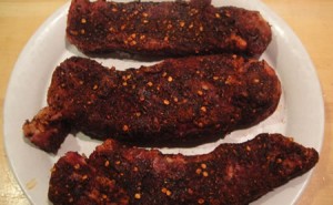 Shell Steak with Spice Rub