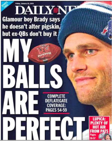 Tom Brady Daily New Cover